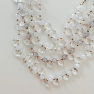 Anthropologie beaded statement necklace